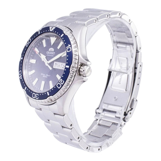 ORIENT RA-AA0002L39B Kamasu Mako III Men's 200m Automatic Watch Blue Dial