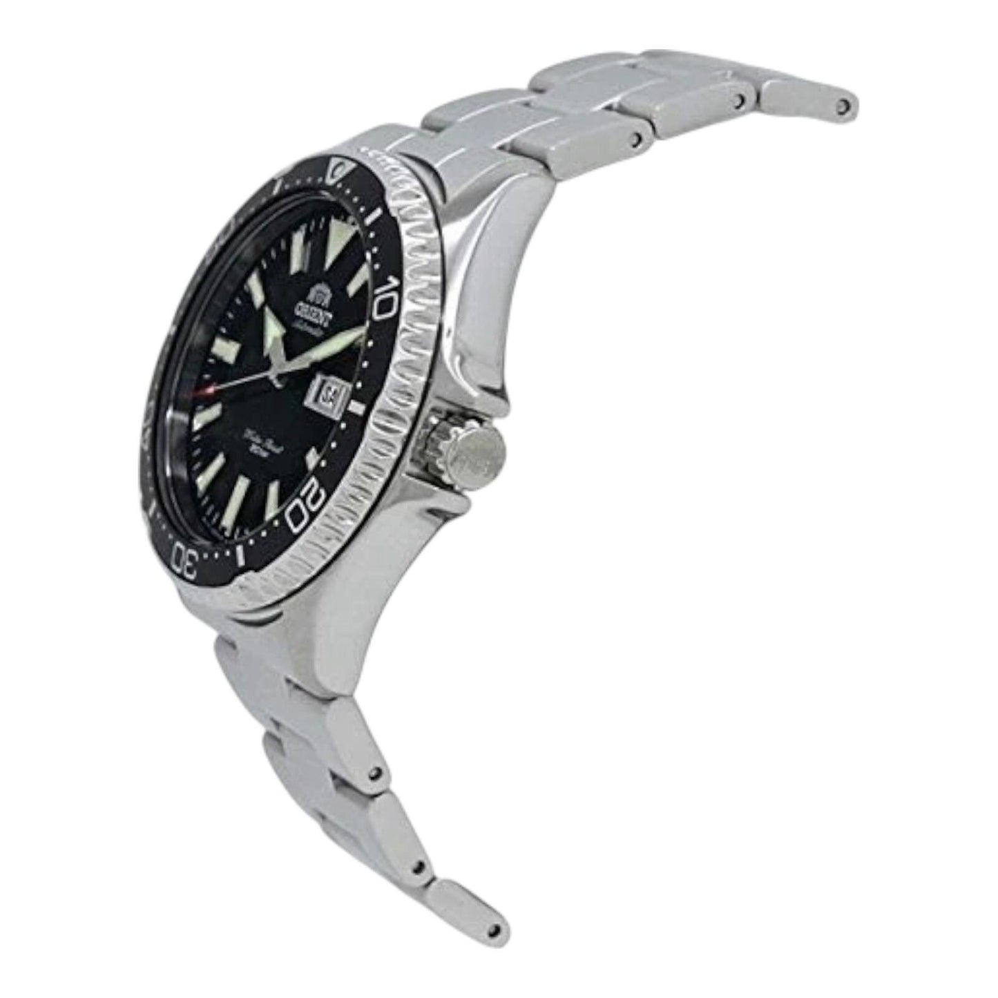 Orient Mako III Mens Automatic 200m Diver Watch Sapphire Steel Black RA-AA0001B