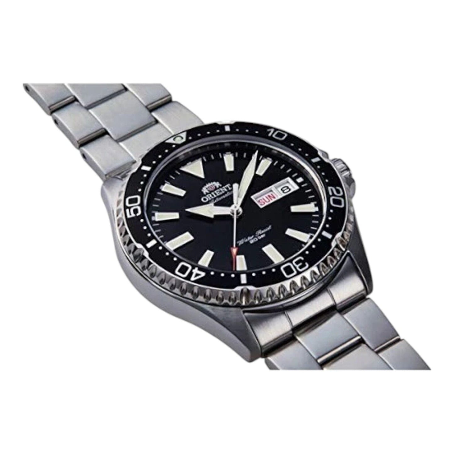 Orient Mako III Mens Automatic 200m Diver Watch Sapphire Steel Black RA-AA0001B