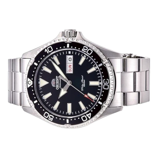 Orient Mako III Mens Automatic 200m Diver Watch Sapphire Steel Black RA-AA0001B