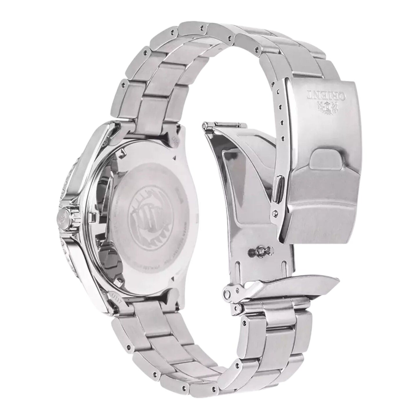 Orient Mako III Mens Auto 200m Diver Watch Sapphire Green Steel RA-AA0004E19B