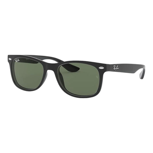 Ray-Ban Wayfarer RJ9052S Kids Sunglasses Black Dark Green Lens 47mm Junior