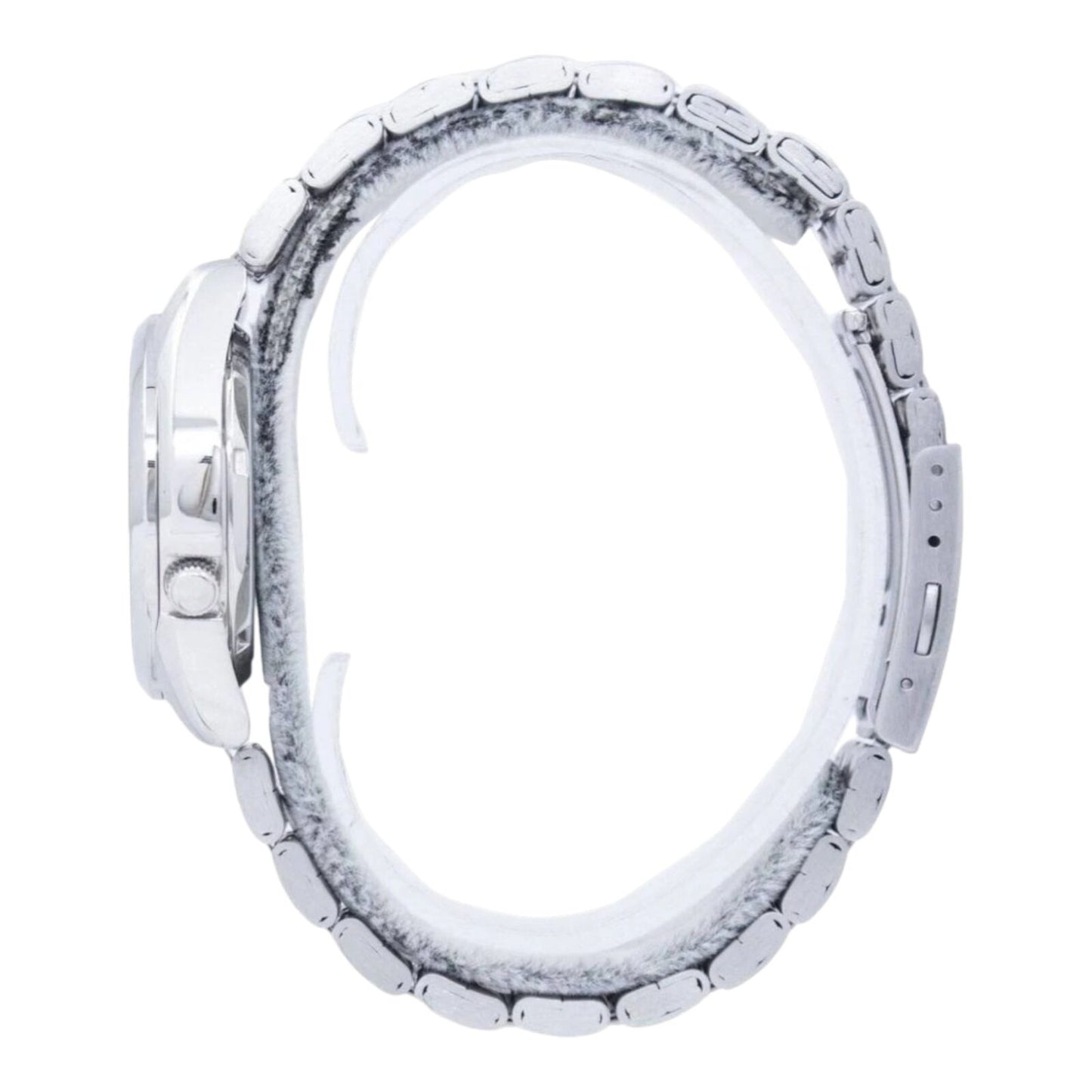 Seiko 5 SNK357K1 Men’s Automatic Watch Black Dial 21 Jewels Stainless Band