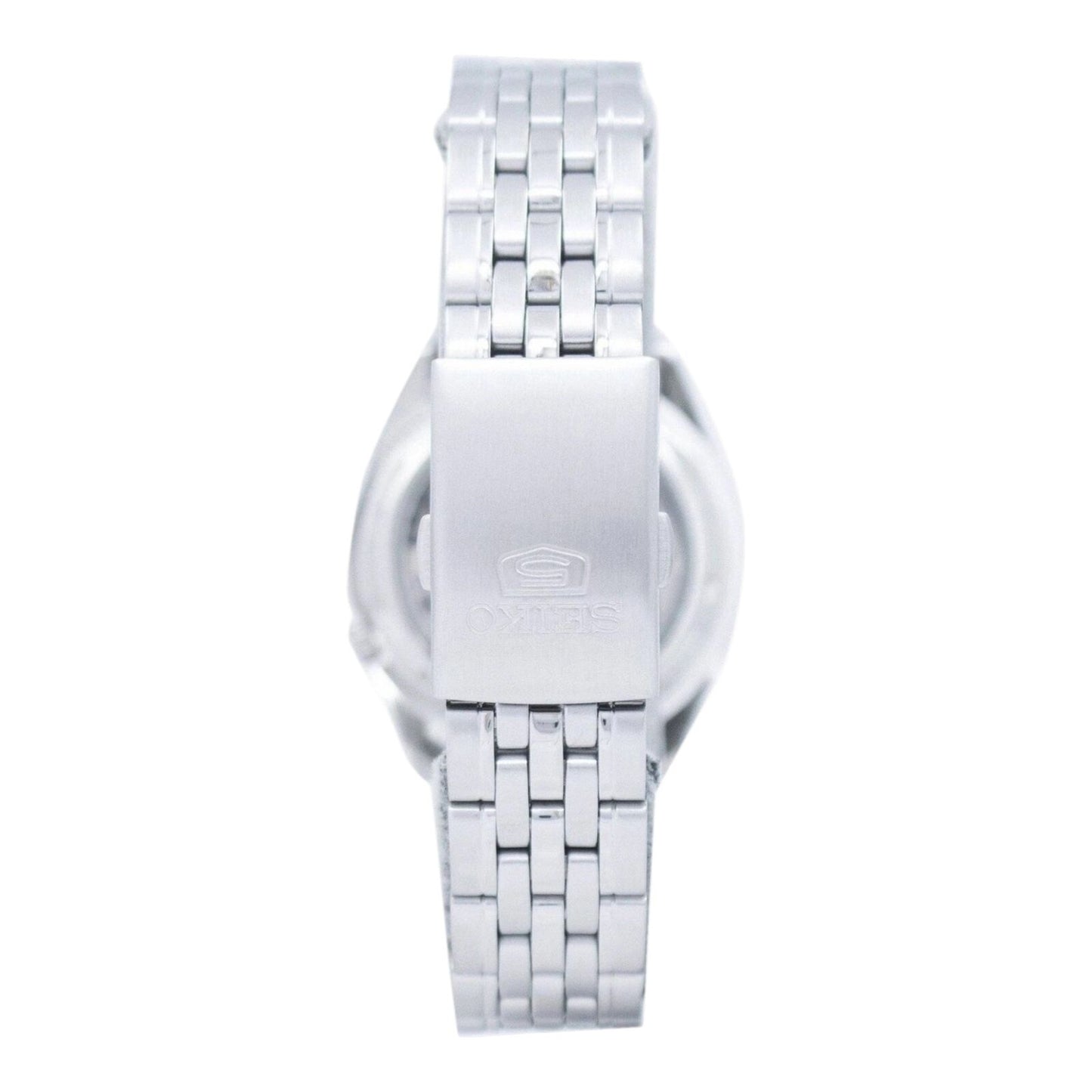 Seiko 5 SNK357K1 Men’s Automatic Watch Black Dial 21 Jewels Stainless Band