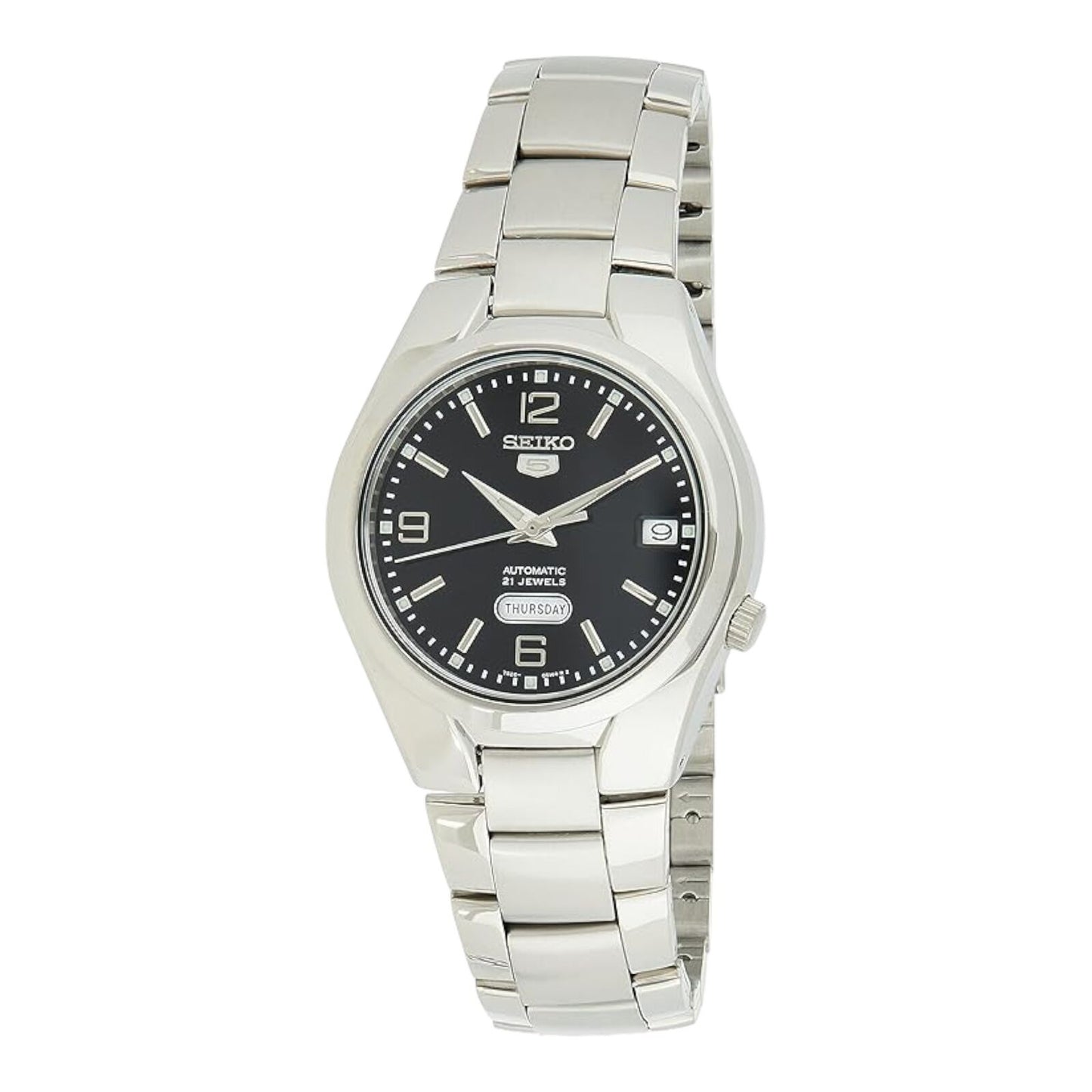 Seiko 5 SNK623K1 Men’s Automatic Watch Black Dial 21 Jewels...