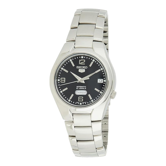 Seiko 5 SNK623K1 Men’s Automatic Watch Black Dial 21 Jewels Stainless Band
