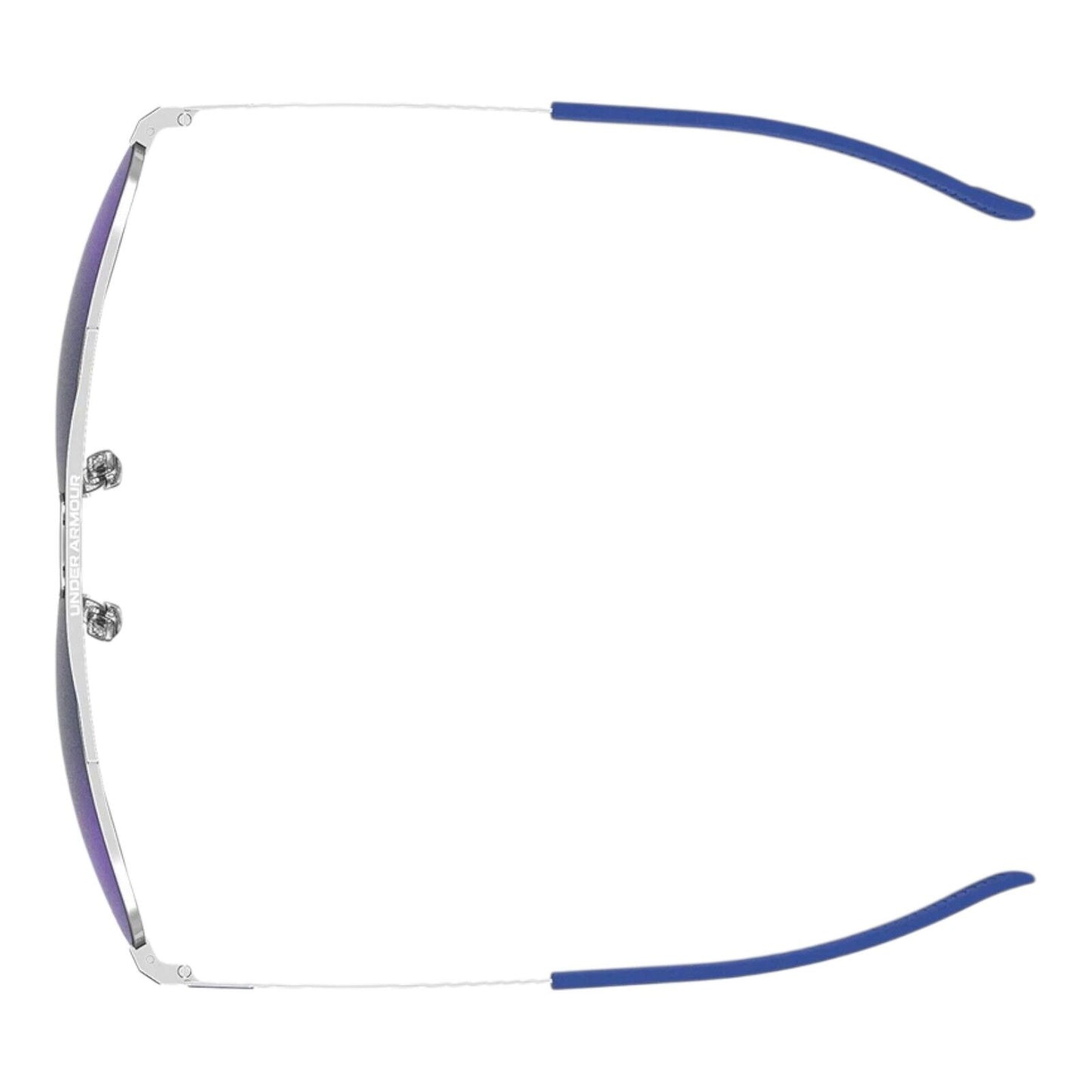 Under Armour UA 0007/G/S Men’s Sunglasses Silver Frame Blue Lens...