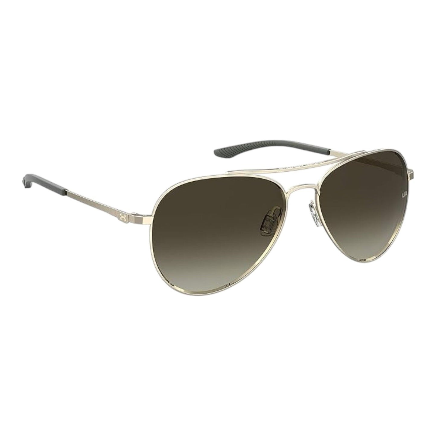 Under Armour UA 0007/G/S SE-074 Men’s Sunglasses Gold Frame Brown...