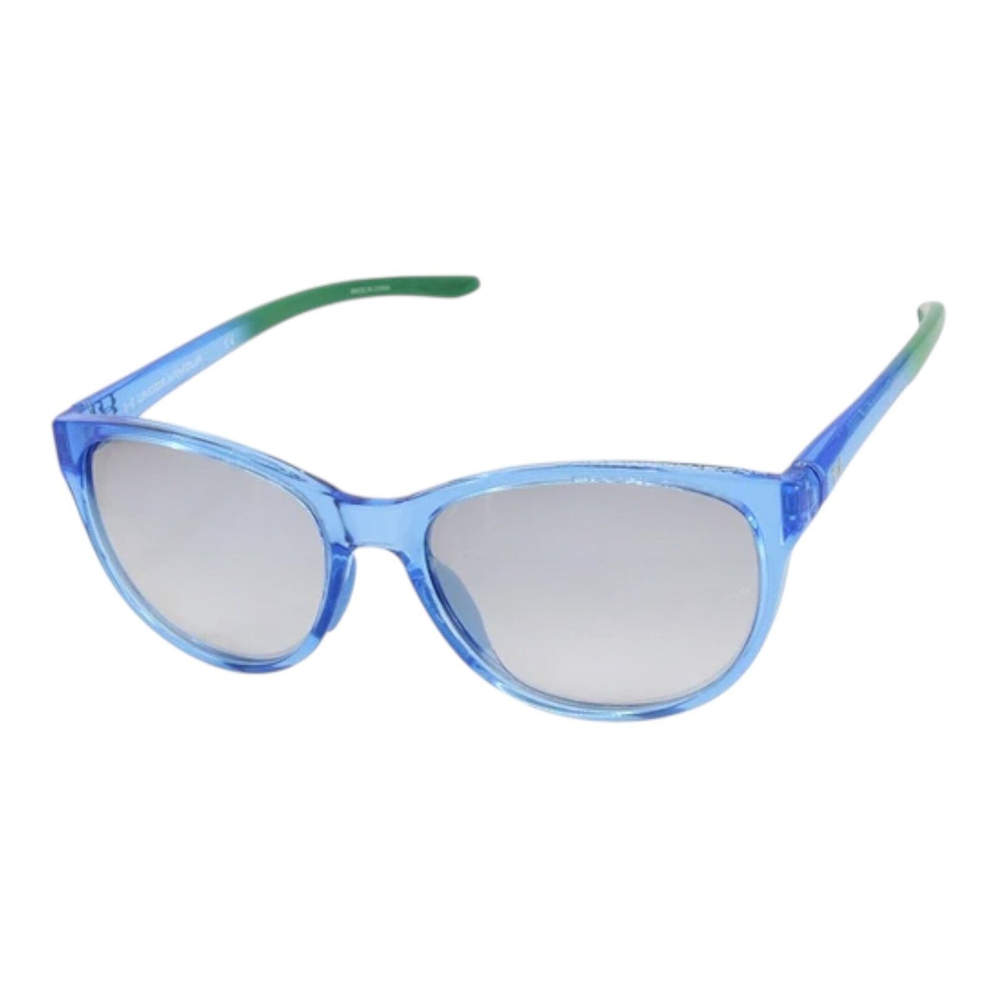 Under Armour UA0014GS MVU IC Women’s Sunglasses Azure Grey-Silver Round 57mm