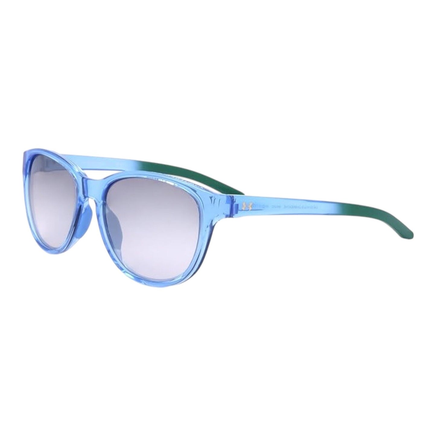 Under Armour UA0014GS MVU IC Women’s Sunglasses Azure Grey-Silver Round 57mm