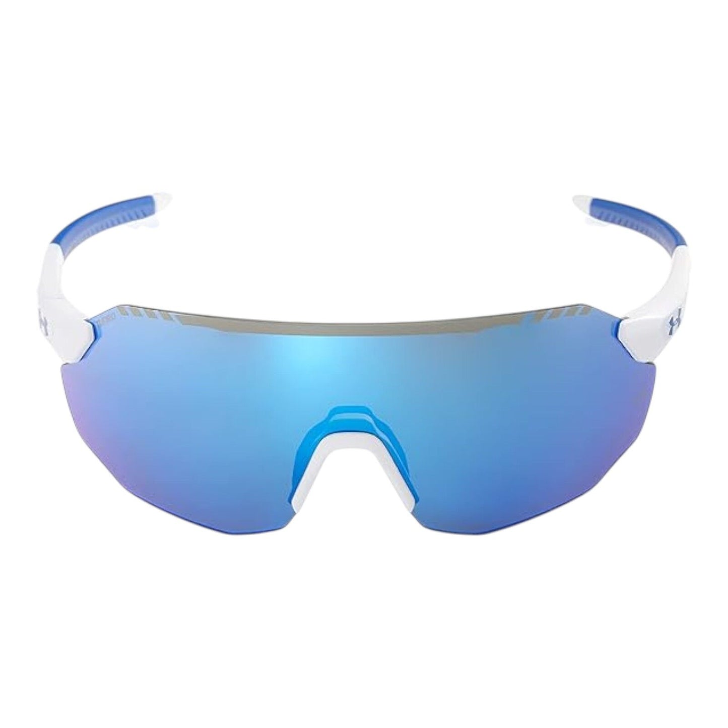 Under Armour UA Halftime WWK/W1 Unisex Sunglasses White Frame Blue...