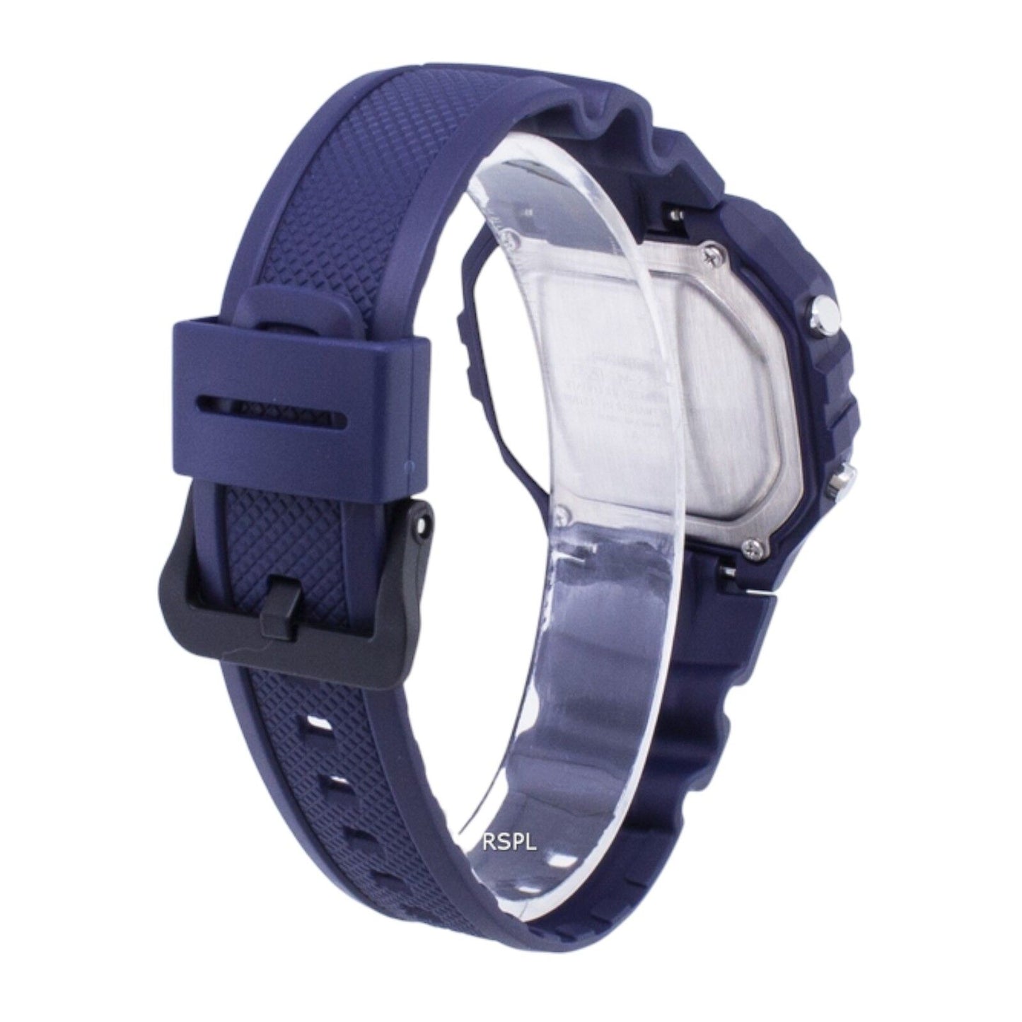 Casio Men’s Digital Sports Watch W218H-2AV Blue Resin 50M LED Stopwatch Alarm