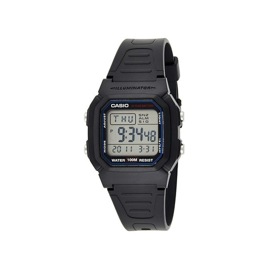 Casio W-800H-1AV Black Dual Time Unisex Digital Sports Watch AU Stock