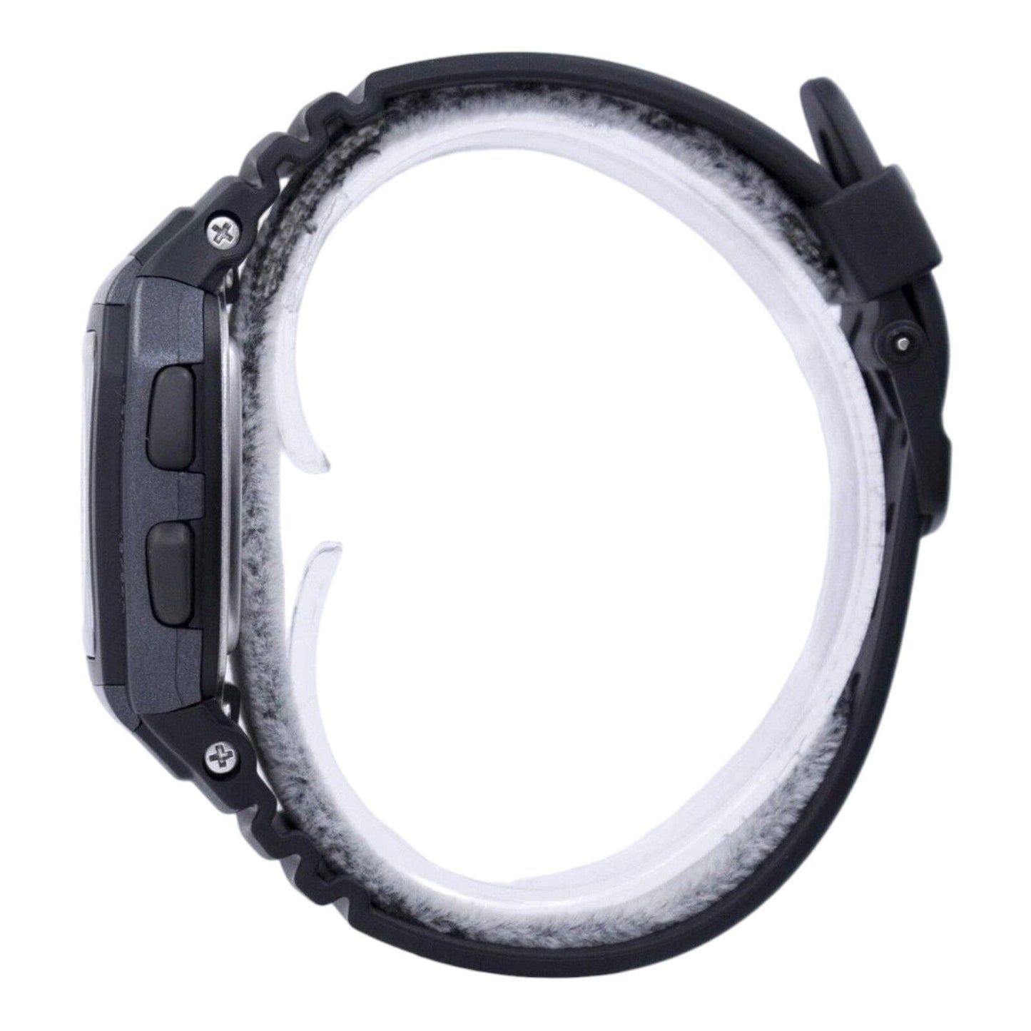 Casio W-96H-1BVDF Youth Digital Watch Black Resin Band LED 10YR Battery Unisex