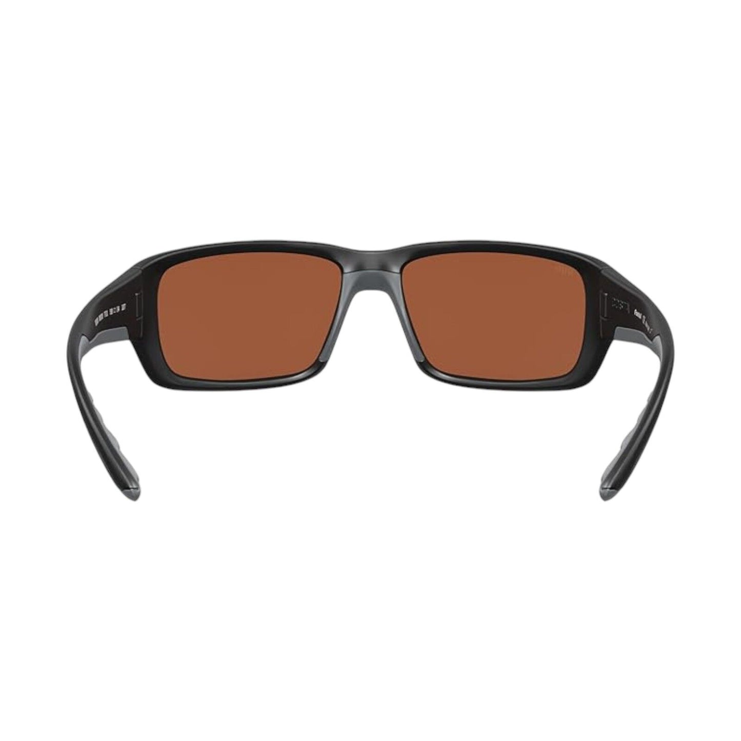Costa Del Mar Fantail Polarized Matte Black Wrap Sunglasses -...