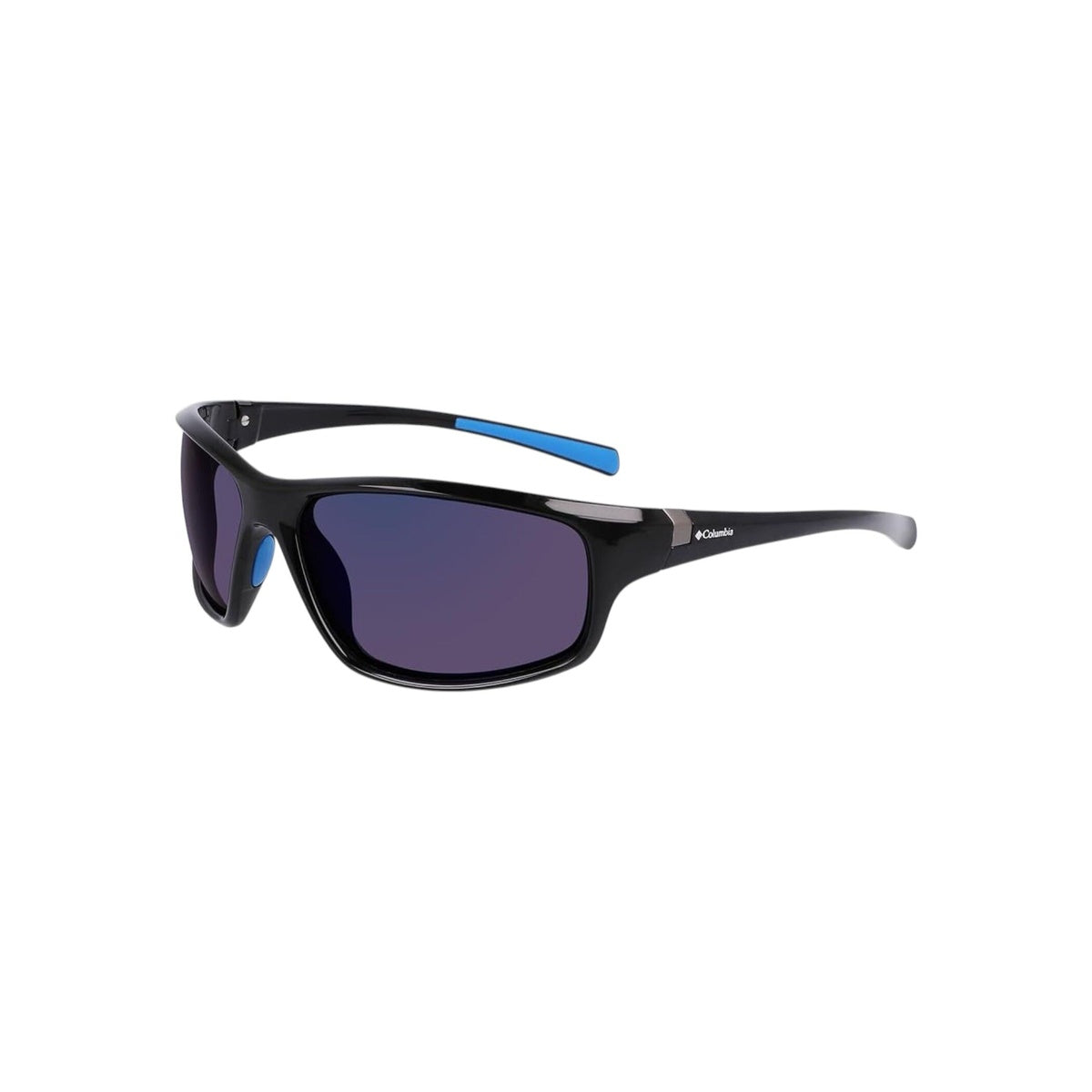 Columbia Men's Sunglasses SLICK CREEK - Shiny Black & Blue with…