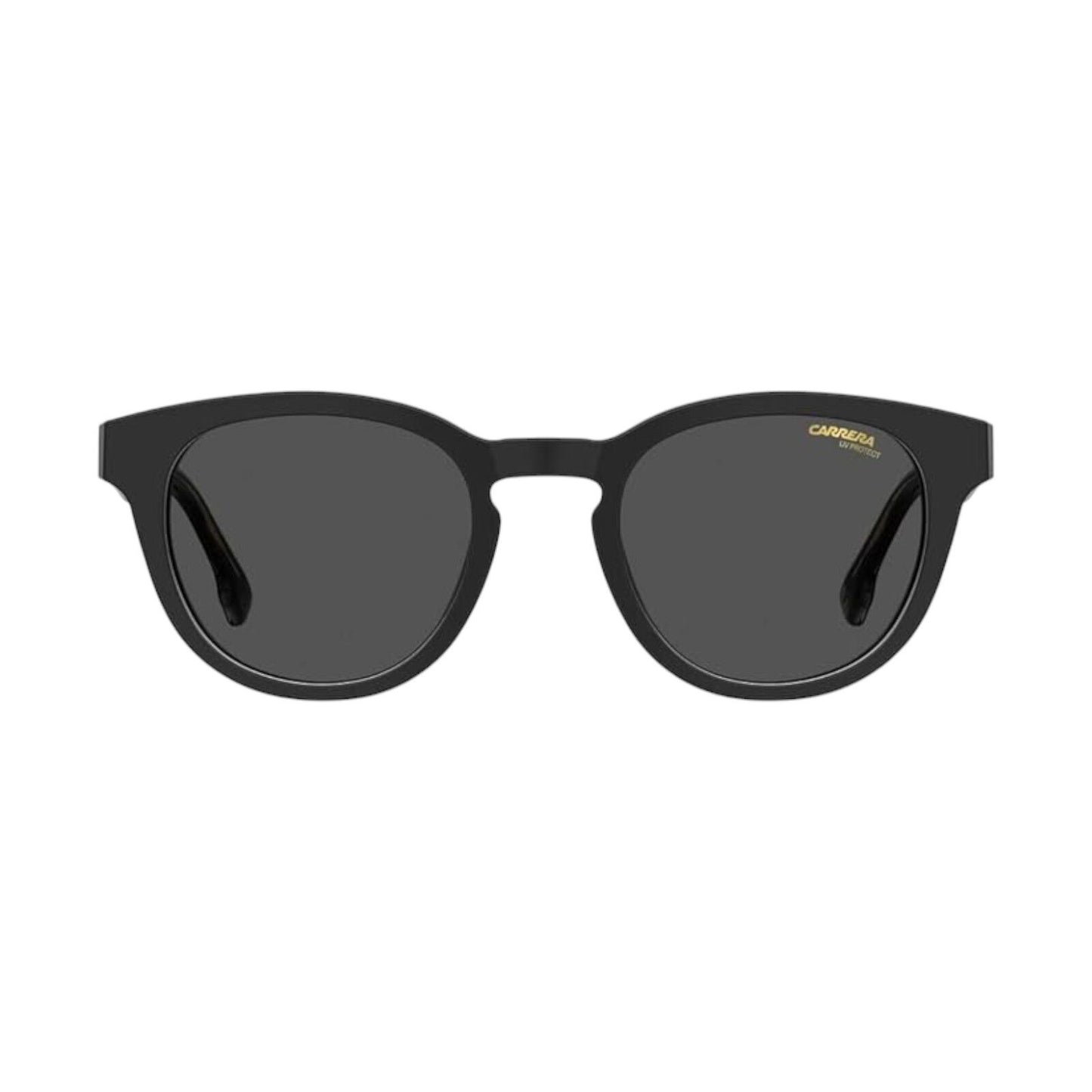 Carrera 252/S 807/IR Unisex Sunglasses Black Frame Grey Lens 50mm