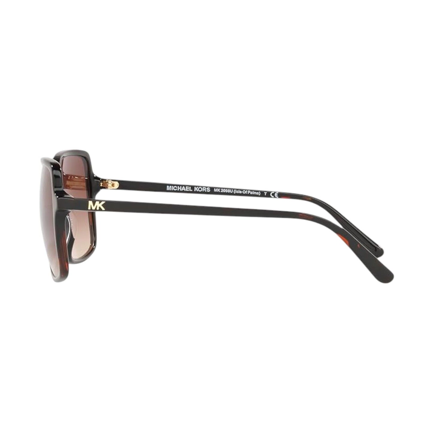 Michael Kors Isle of Palms Womens Sunglasses Havana Brown Gradient Lens