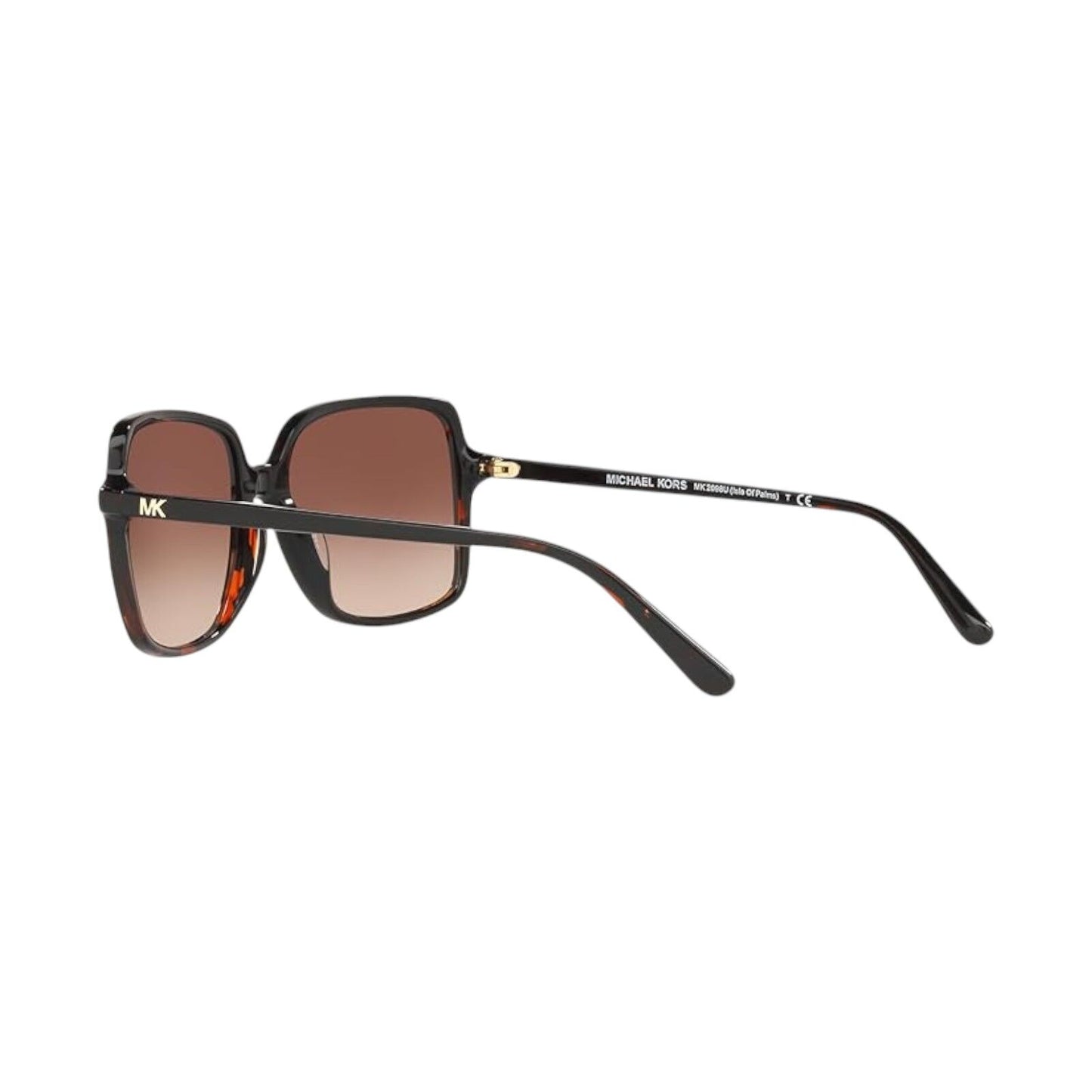 Michael Kors Isle of Palms Womens Sunglasses Havana Brown Gradient Lens