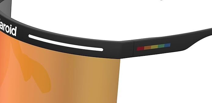 Polaroid Sunglasses PLD 7038/S Unisex Polarizsd Special Shape Black Red