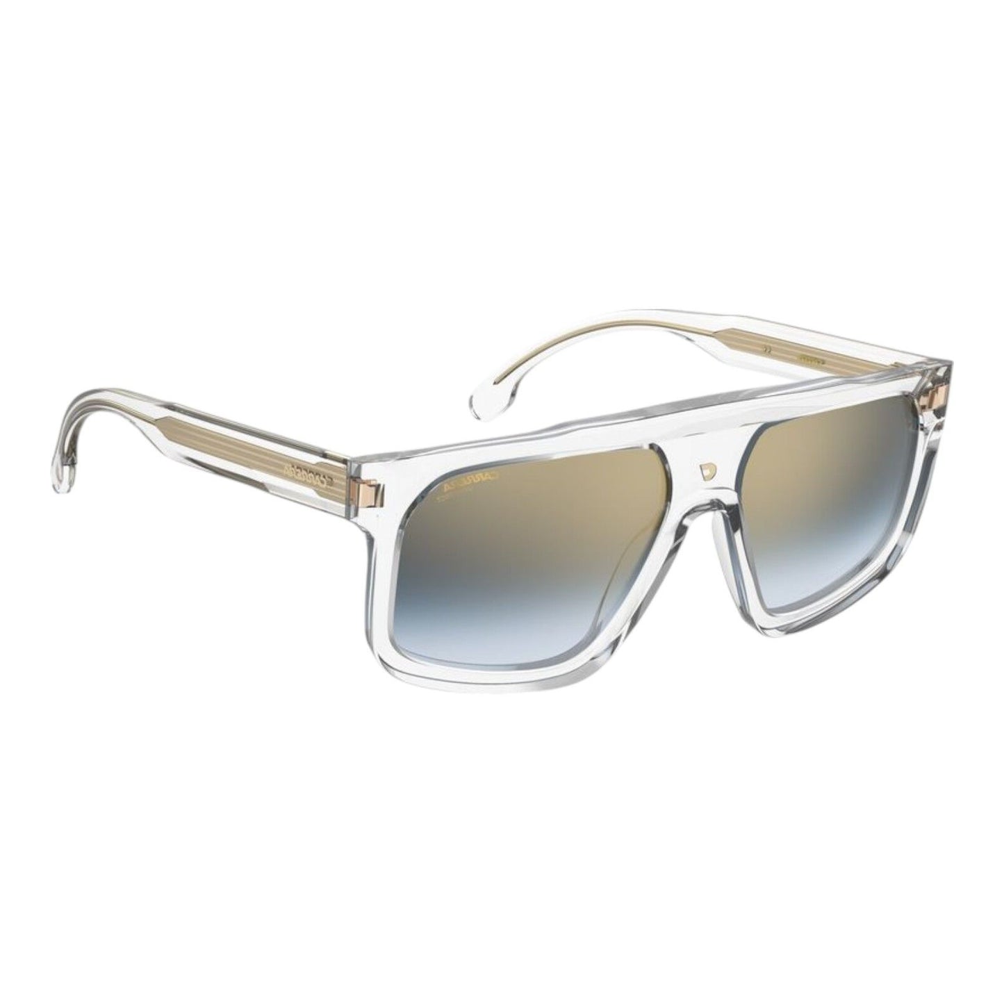 Carrera Unisex 1061/S Crystal Frame Blue Gold Lens