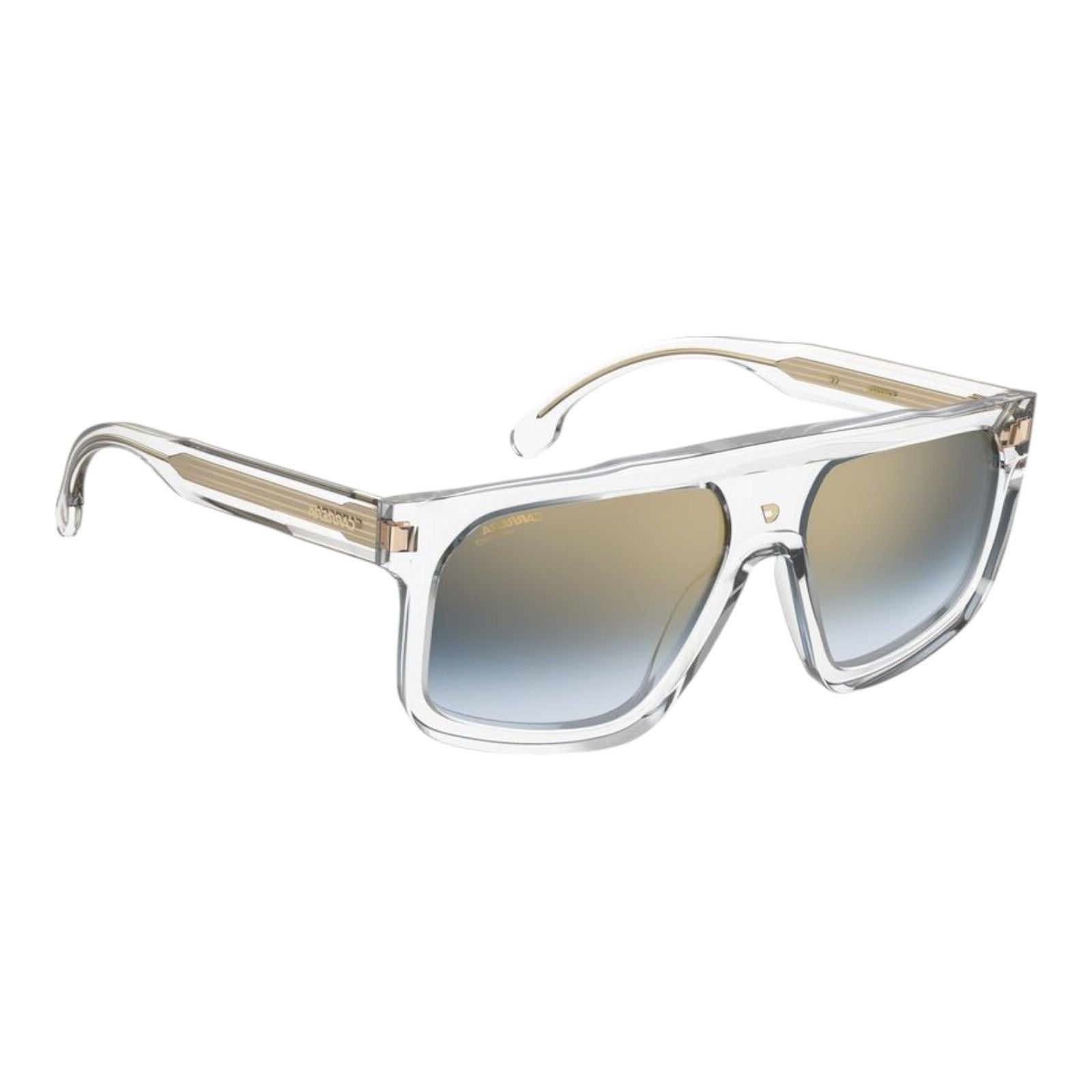 Carrera Unisex 1061/S Crystal Frame Blue Gold Lens