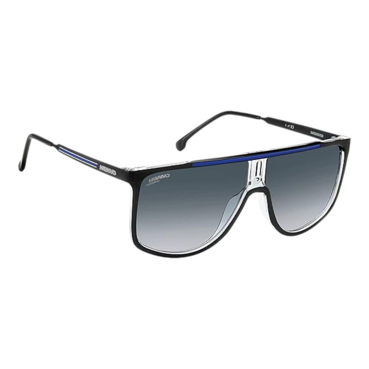 Carrera Men’s 1056/S D51/08 Black Frame Gradient Blue Lens