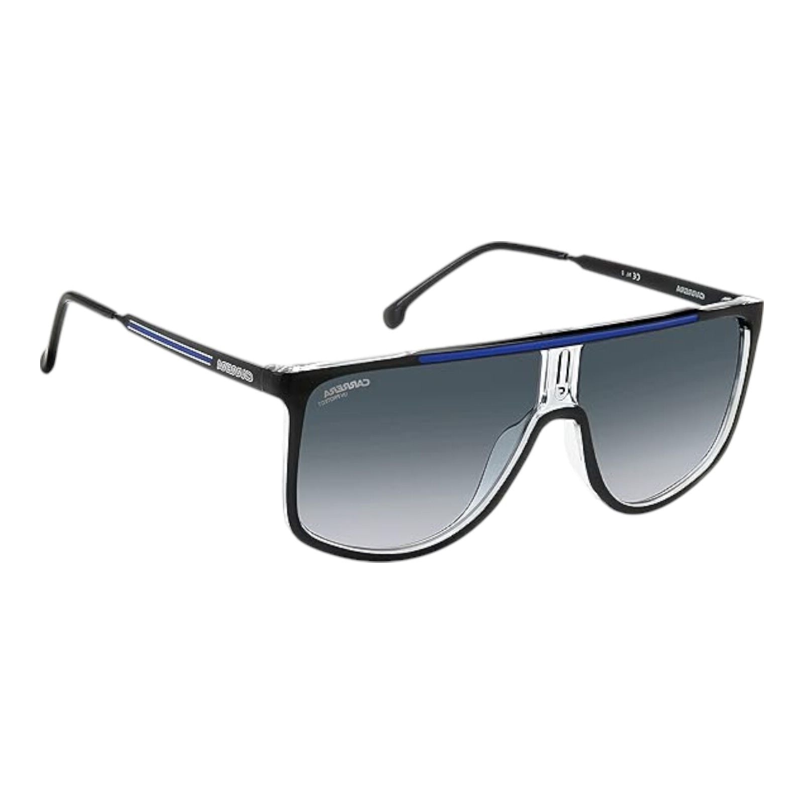Carrera Men’s 1056/S D51/08 Black Frame Gradient Blue Lens