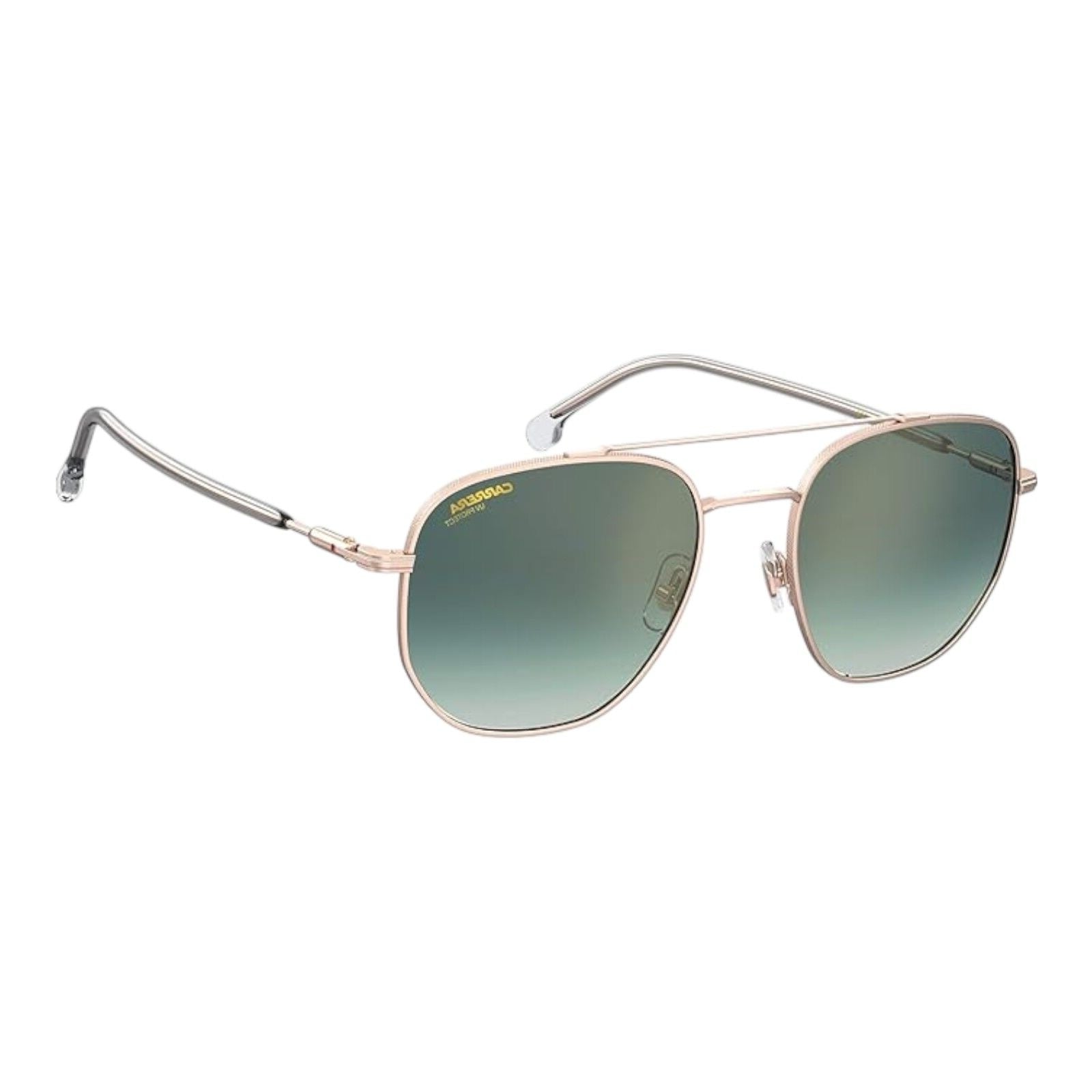Carrera 236/S 0DDB/EZ Men’s Sunglasses Gold Copper Green Lens