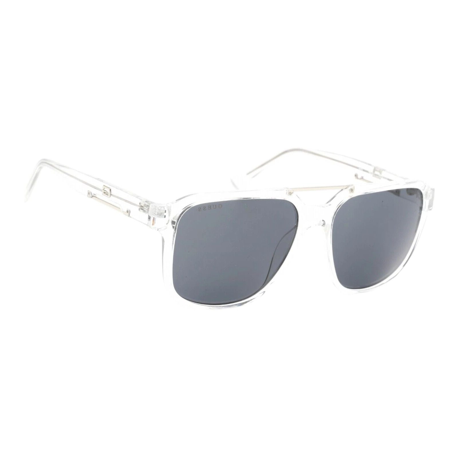 Guess Factory GF5078-26X Men’s Sunglasses Blue Mirror Crystal Frame