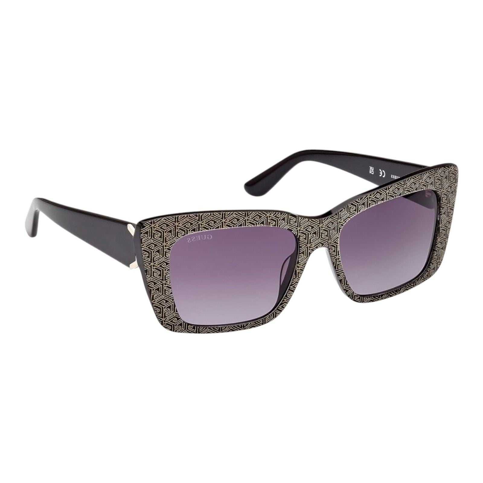 Guess GU7890 Women’s Sunglasses Black Frame Smoke Gradient Lens