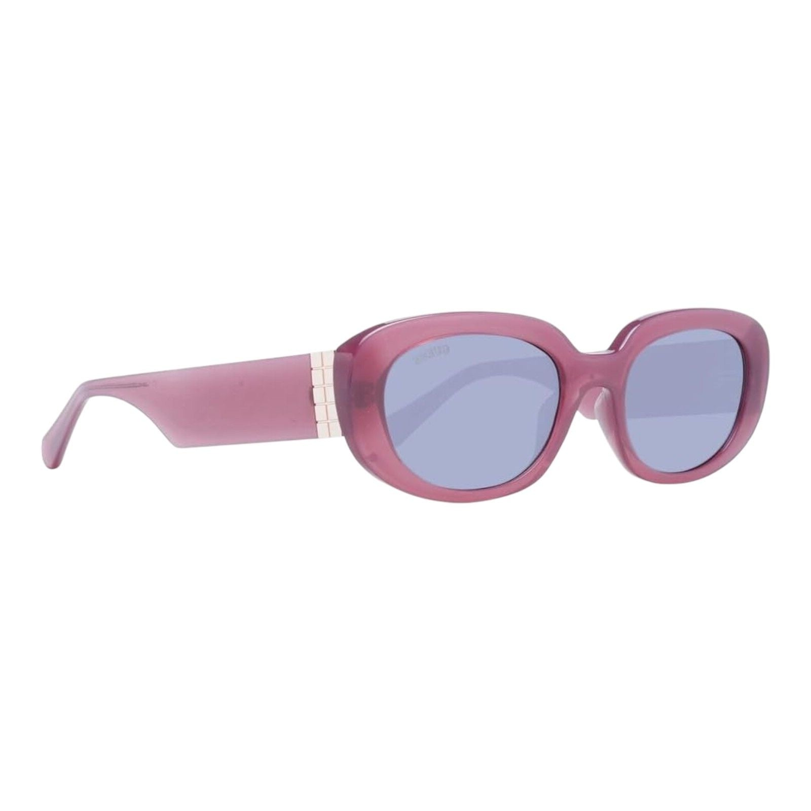 Guess GU8260 83Y Women’s Violet Frame Violet Lens Oval Sunglasses