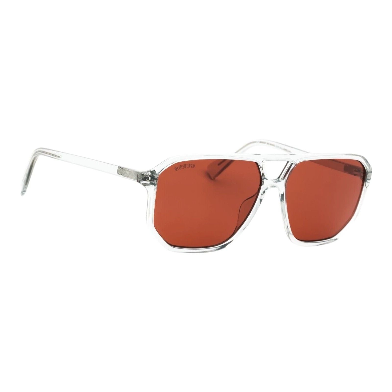 Guess GU8276 Men’s Sunglasses Grey Frame Brown Lens