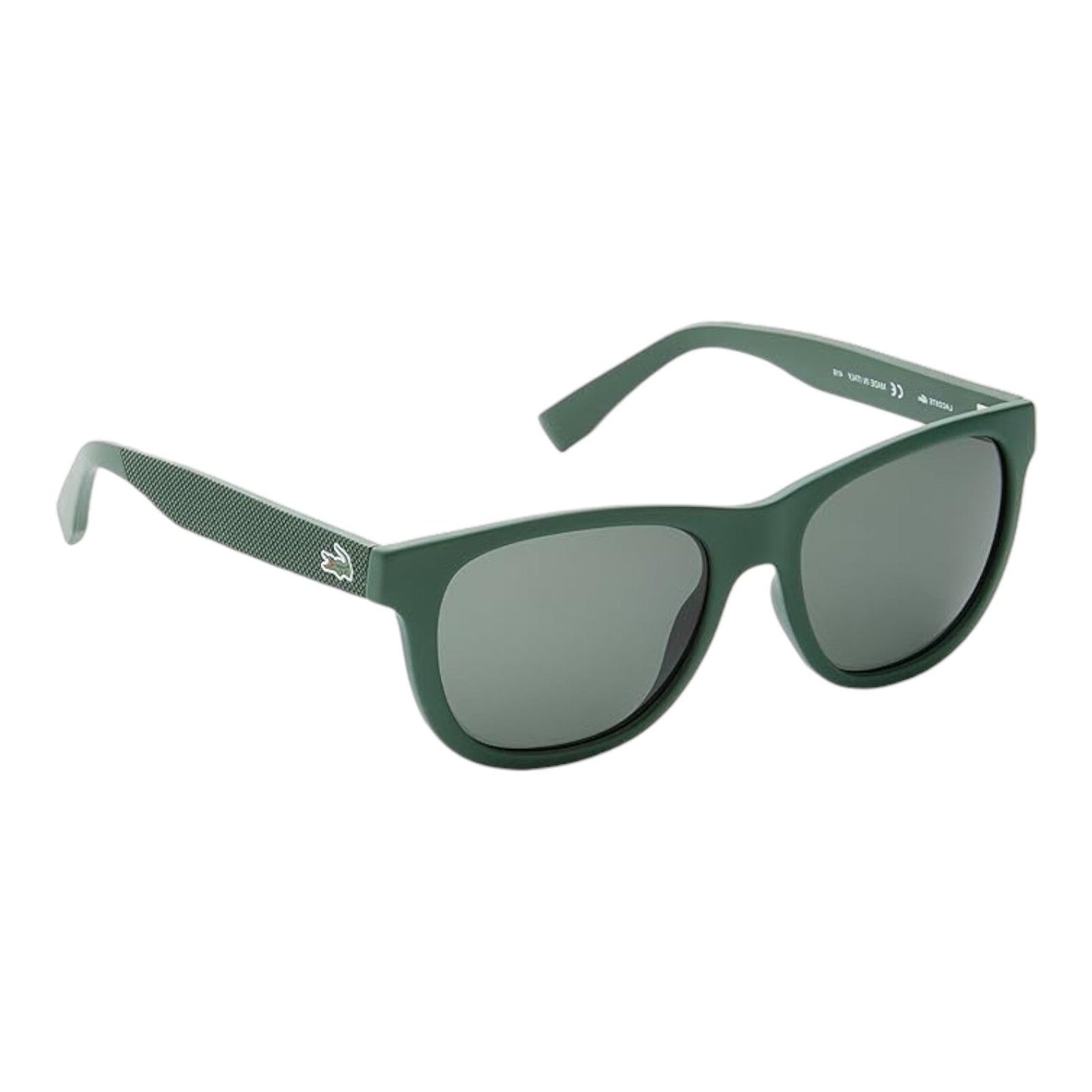 Lacoste L848S 315 Unisex Sunglasses Green Frame Green Lens Square...