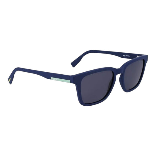 Lacoste L987S 401 Men’s Rectangular Sunglasses Matte Blue Frame