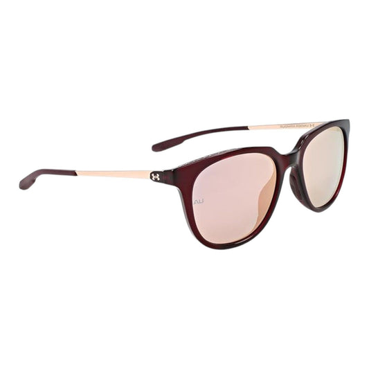 Under Armour UA Circuit IMM Women’s Sunglasses Red Frame Grey Lens