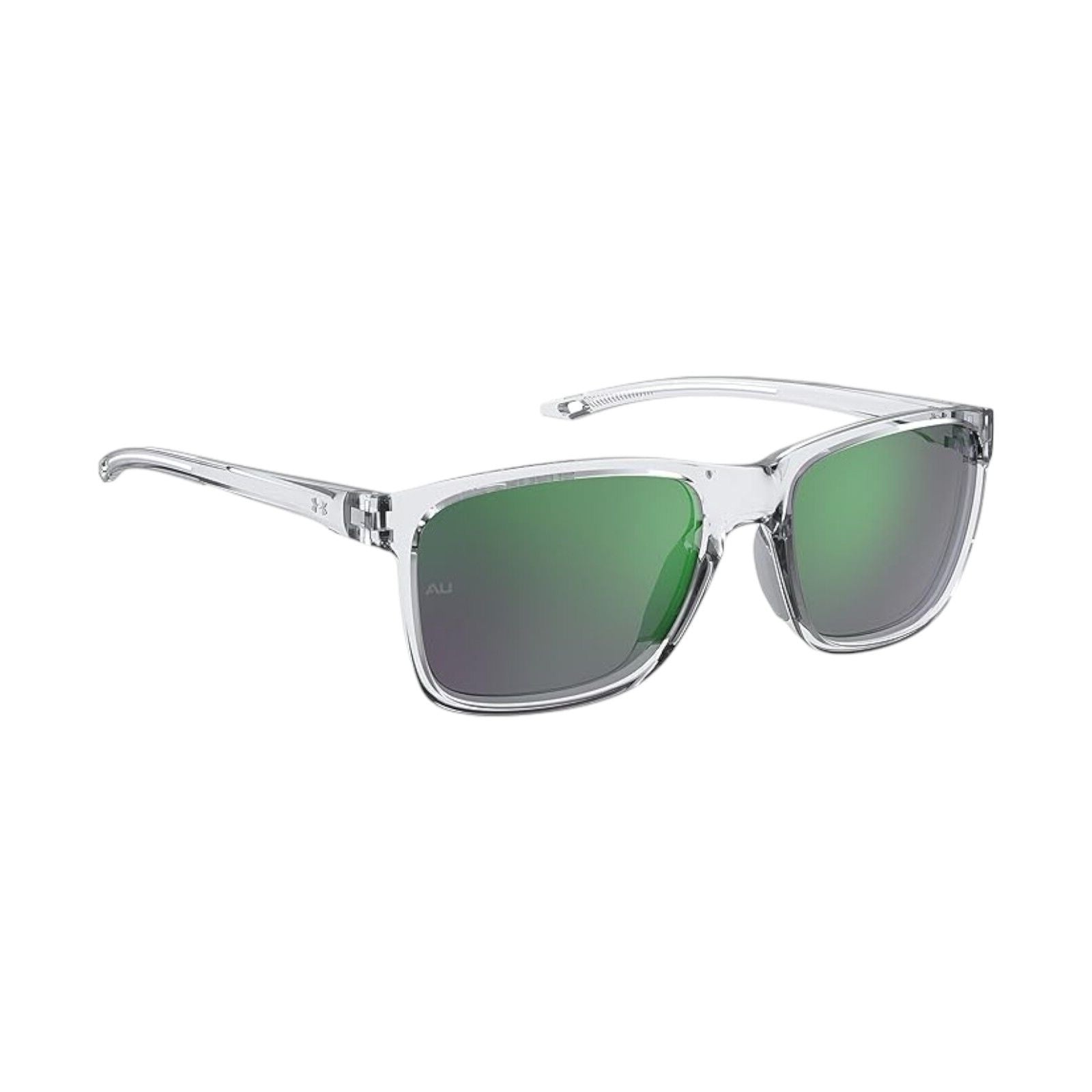 Under Armour Hustle Jr. Youth Fit Crystal Square Sport Sunglasses...