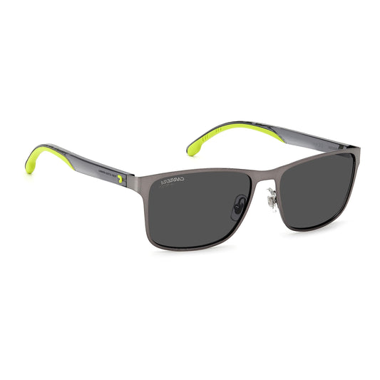 Carrera 2037T/S 0R80 Unisex Matte Ruthenium Plastic Sunglasses