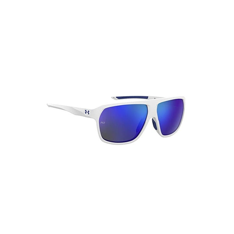 Under Armour Ua Dominate Sunglasses, WWK/W1 MTWHTE Blue, 62 Unisex,…