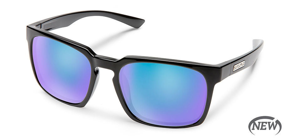 Suncloud Womens Hundo Polarised Sunglasses Blue Mirror Lens...