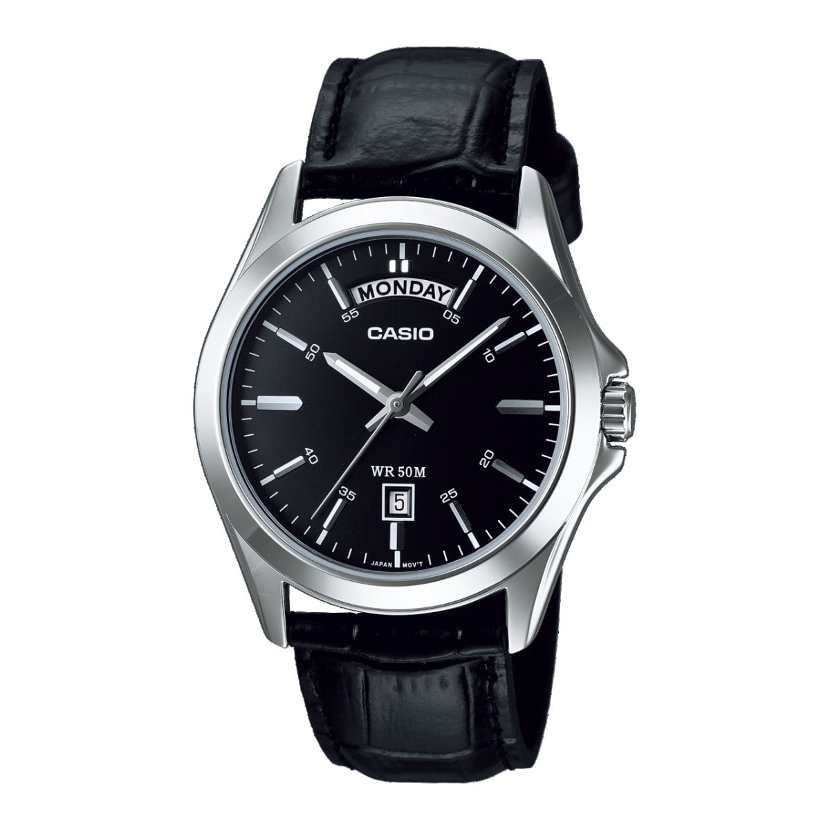 Casio Analog Silver Dial MTP-1370L-7AVDF MTP-1370L-7AV Men's Watch
