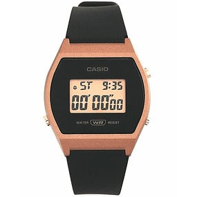 CASIO LW-204-1BDF Unisex Black Digital Watch with Black Band